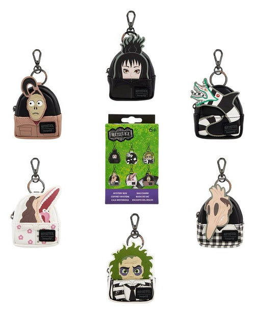 Beetlejuice by Loungefly Keychain Mini Backpack Blind Box Assortment (15)