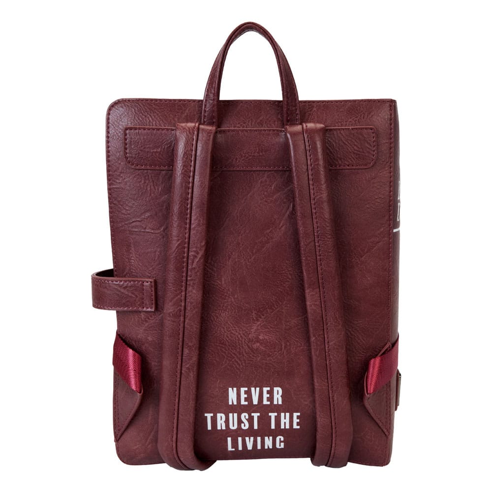 Beetlejuice av Loungefly Ryggsäck Mini Handbook for the recently Deceased Pin Trader Loungefly