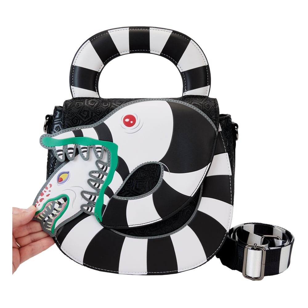 Beetlejuice av Loungefly Crossbody Sandmask Loungefly