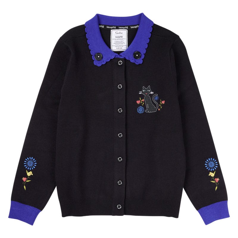 Pixar by Loungefly Unisex Cardigan med Krage - Katt & Trollslända - Storlek XL Loungefly