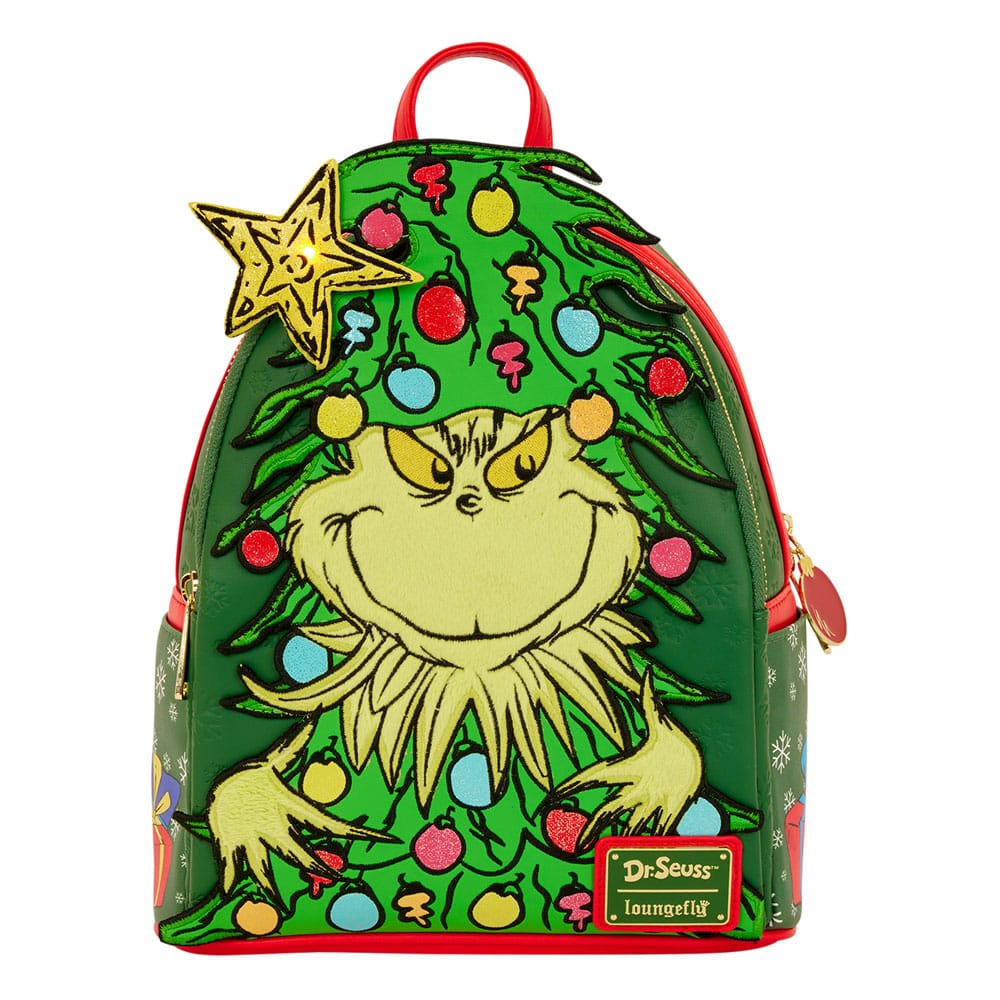 Dr. Seuss by Loungefly Mini Ryggsäck Grinch Holiday Loungefly