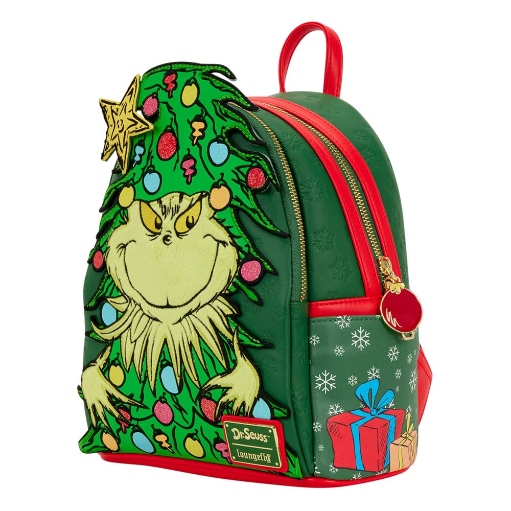 Dr. Seuss by Loungefly Mini Ryggsäck Grinch Holiday Loungefly