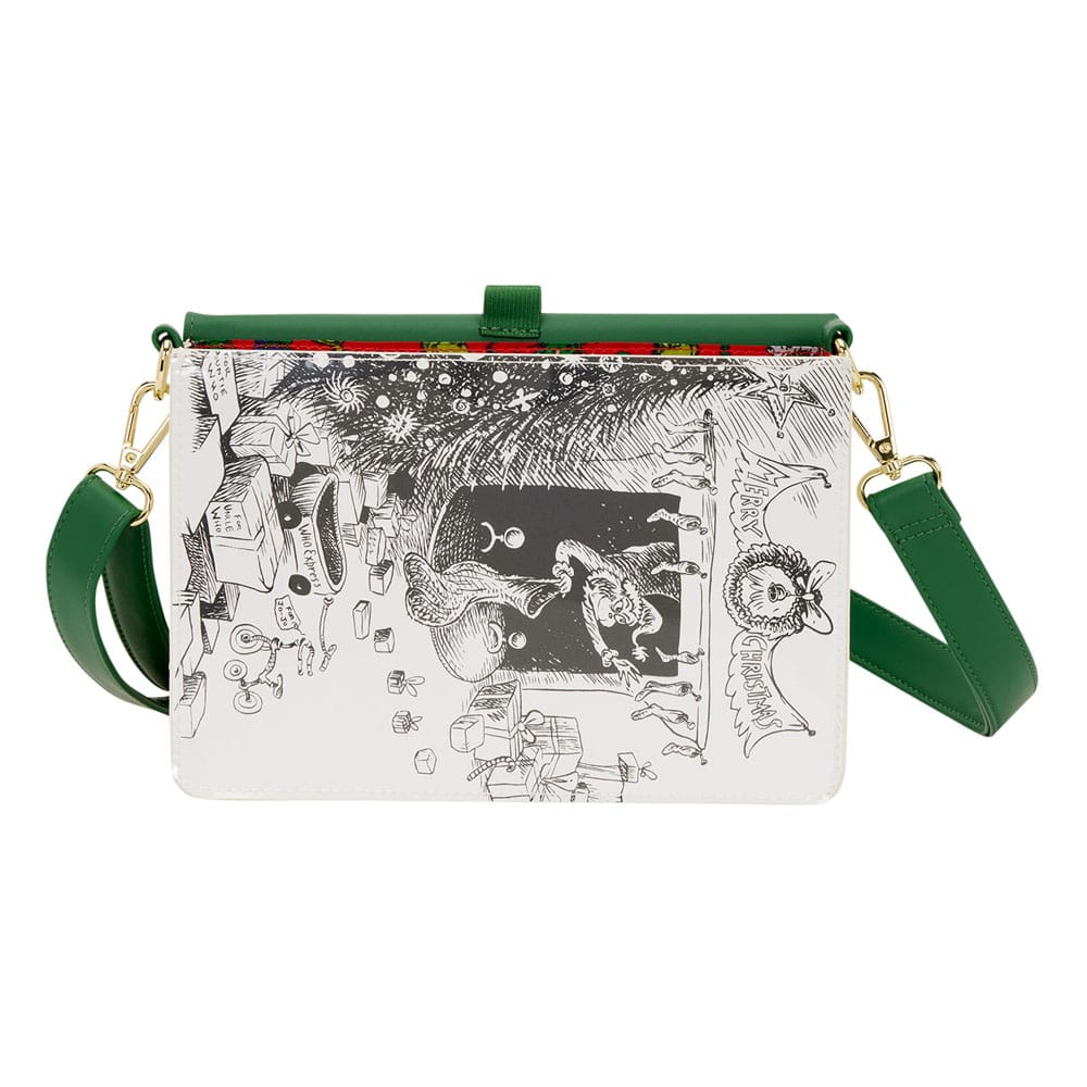 Dr. Seuss by Loungefly Grinch Holiday Crossbody Bag Loungefly