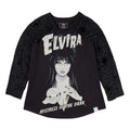 Elivira by Loungefly Tee T-Shirt Unisex Shirred Raglan Size S Loungefly
