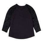 Elivira by Loungefly Tee T-Shirt Unisex Shirred Raglan Loungefly