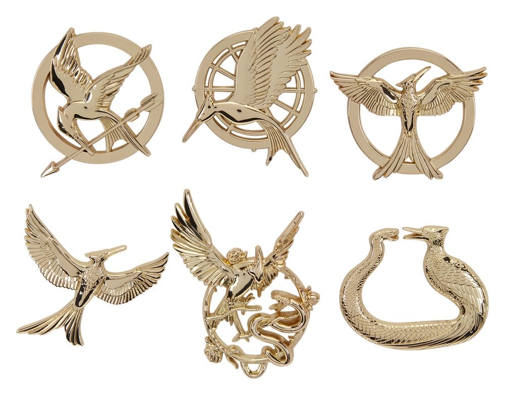 The Hunger Games by Loungefly Enamel Pins Blind Display (12)