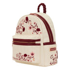 Loungefly Midi Ryggsäck Cream & Red Floral Loungefly