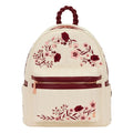 Loungefly Midi Ryggsäck Cream & Red Floral Loungefly