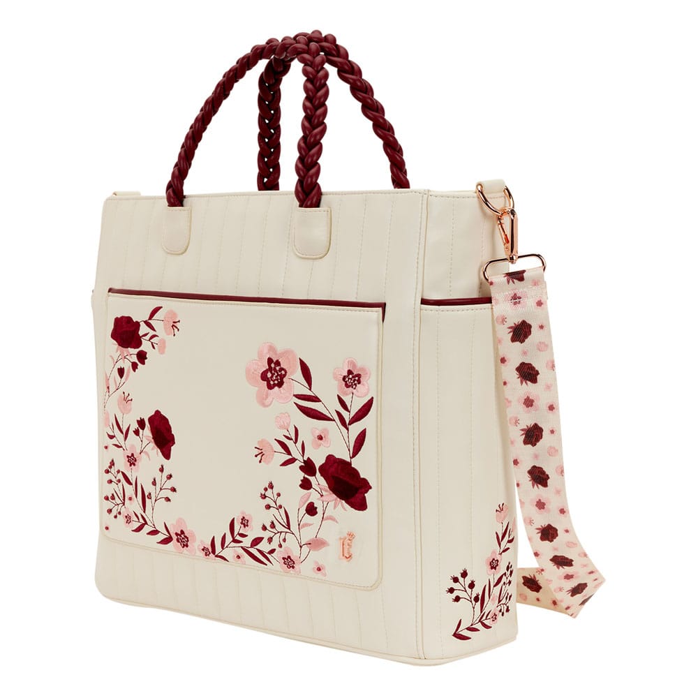 Loungefly Crossbody Bag Figural Cream & Red Floral – Stilren och Praktisk Loungefly