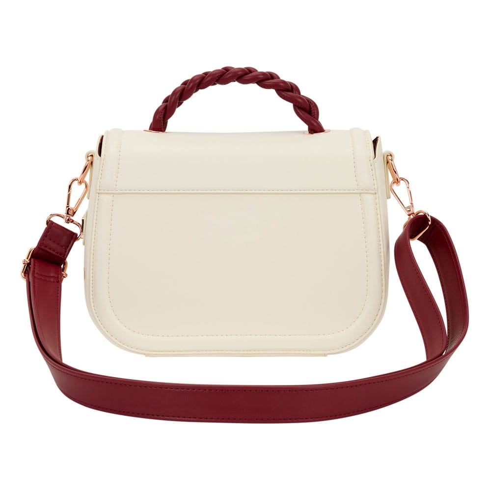 Loungefly Crossbody Bag med Glass och Röda Blommor Loungefly