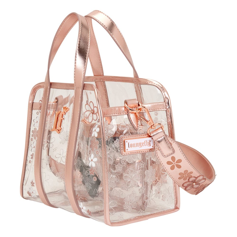 Loungefly Crossbody Bag Clear Floral - Stilren och Funktionell Loungefly