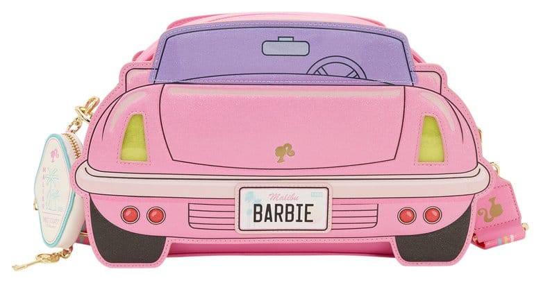 Mattel av Loungefly Crossbodyväska Barbie Bil med Lysande Ljus