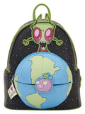 Nickelodeon av Loungefly Mini Ryggsäck Invader Zim Glow
