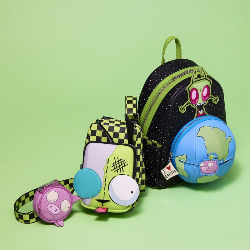Nickelodeon by Loungefly Mini Ryggsäck Invader Zim Glow