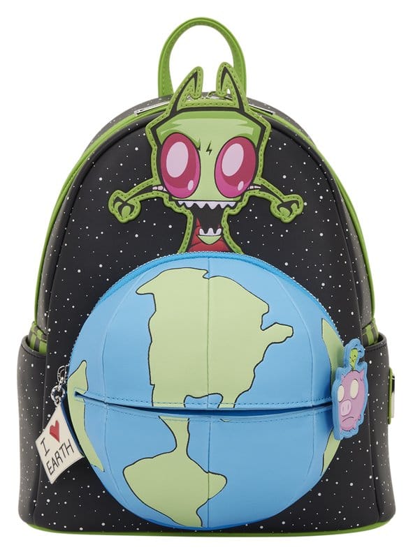 Nickelodeon av Loungefly Mini Ryggsäck Invader Zim Glow