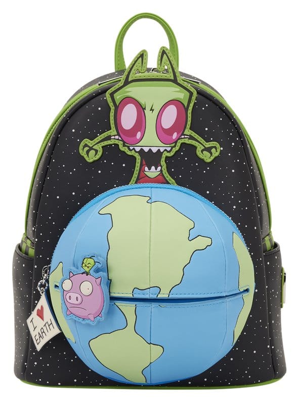 Nickelodeon av Loungefly Mini Ryggsäck Invader Zim Glow