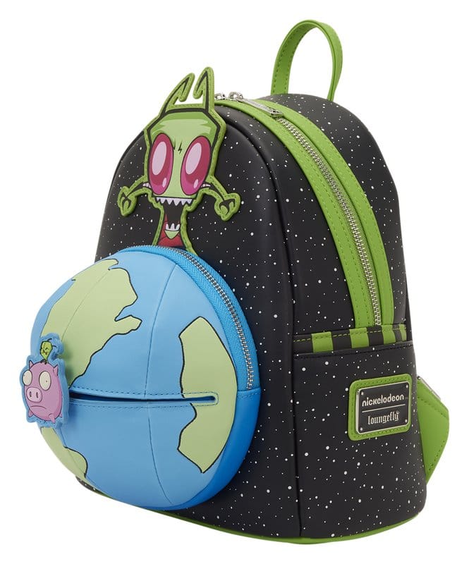 Nickelodeon av Loungefly Mini Ryggsäck Invader Zim Glow