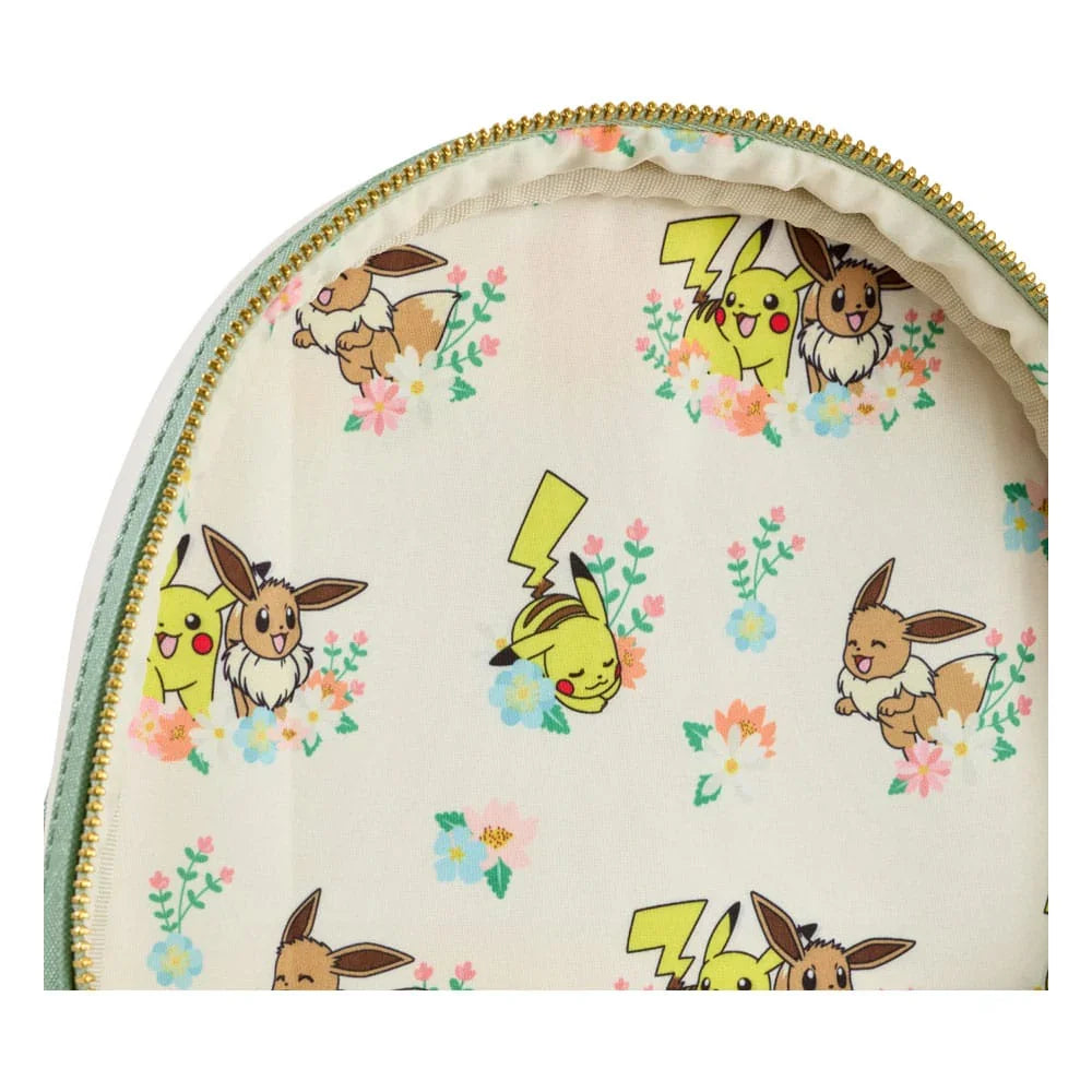 Pokemon by Loungefly Mini Ryggsäck Pikachu & Eevee Floral Loungefly