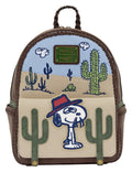 Peanuts by Loungefly Mini-ryggsäck Spike Desert