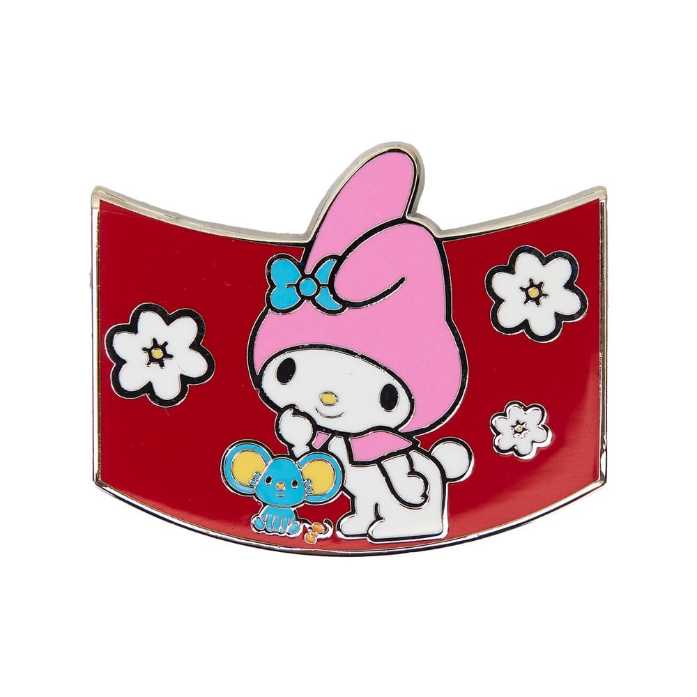 Sanrio by Loungefly emaljpins Sanrio & Friends Color Block Blind Box Assortment (12)