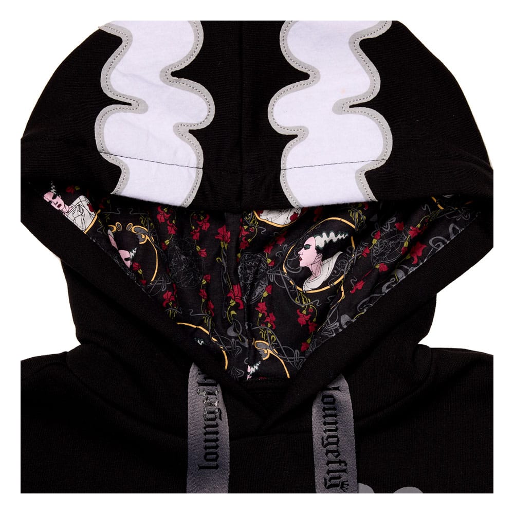 Universal Monsters by Loungefly Hoodie Sweater Unisex Bride of Frankenstein Size XL Loungefly