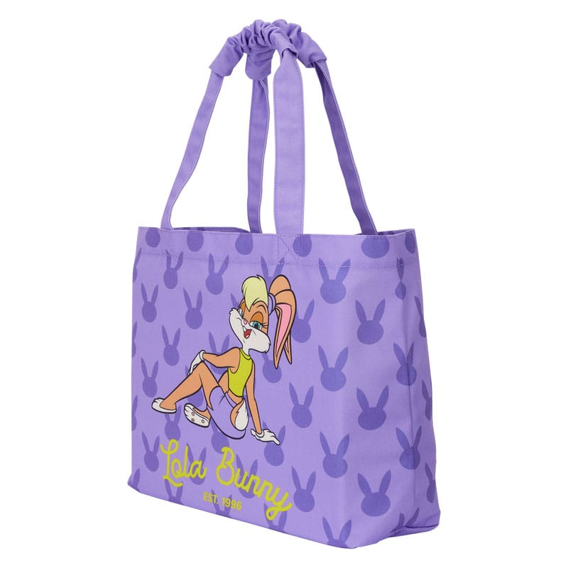 Warner Bros by Loungefly Canvas Tote Bag Looney Tunes Lola Bunny Oversize Loungefly