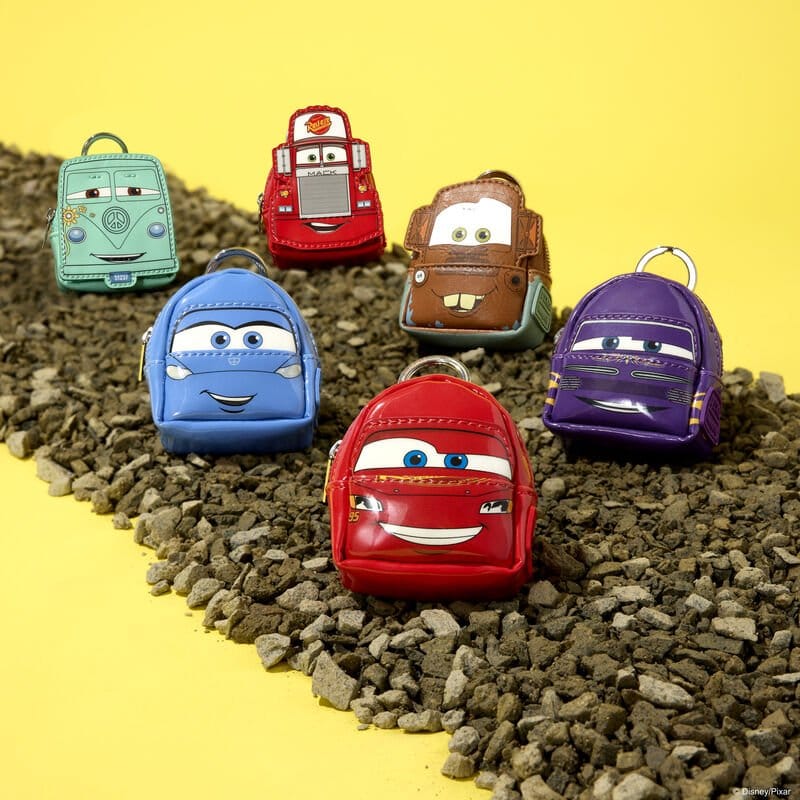 Cars by Loungefly Keychains Mini Backpack 20th Anniversary Blind Box Assortment (15)