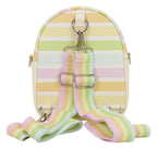 Disney by Loungefly Axelremsväska Mickey och Vänner Regnbågsränder