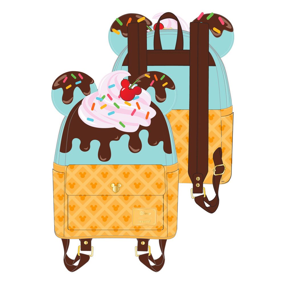 Disney by Loungefly Ryggsäck Mickey och Minnie Sweets Loungefly