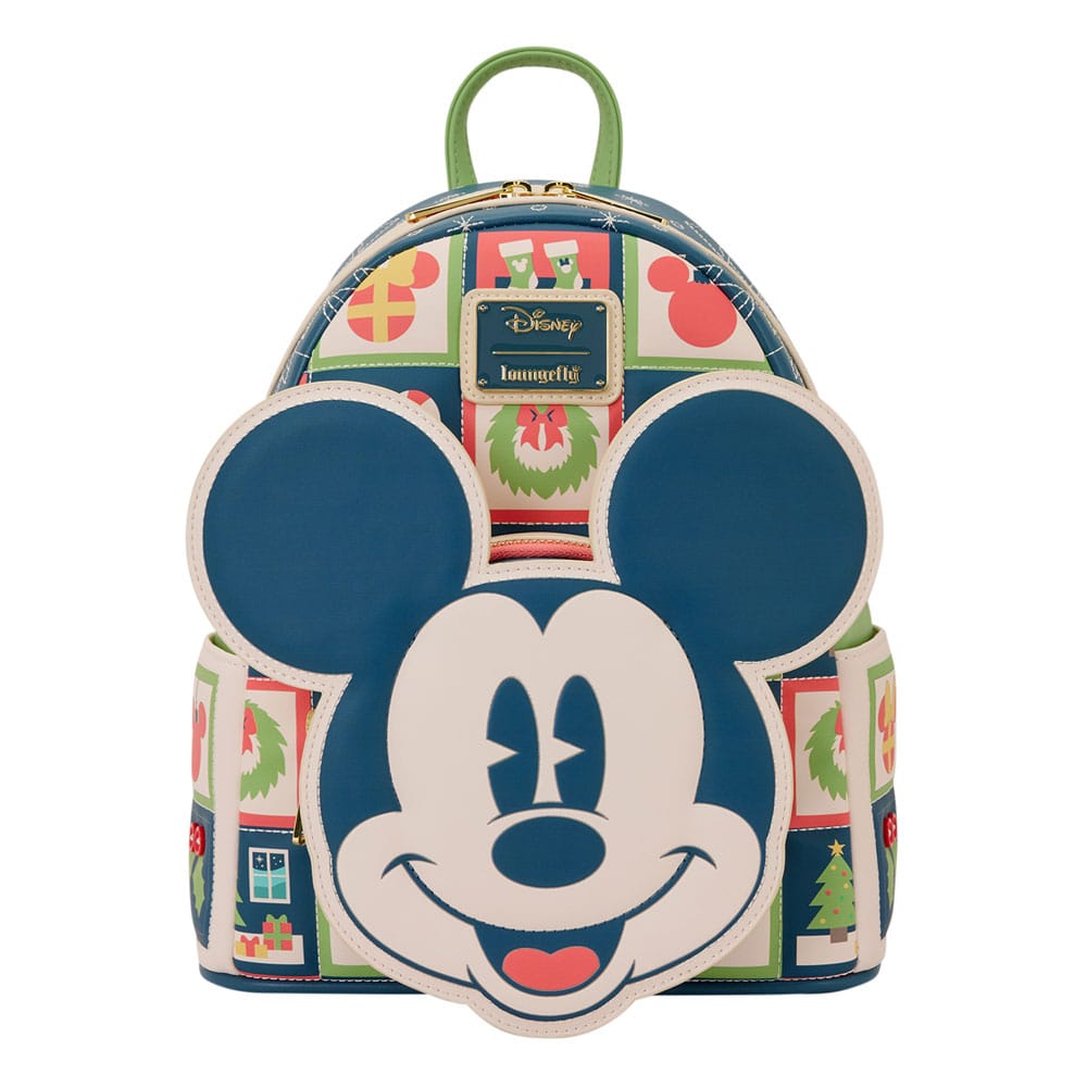 Disney by Loungefly Mini Ryggsäck Mickey och Minnie Holiday Loungefly