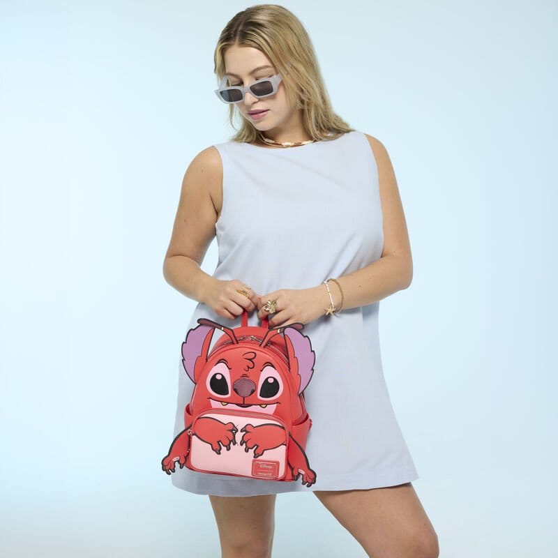 Lilo & Stitch by Loungefly Micro Ryggsäck Stitch, Angel & Leroy