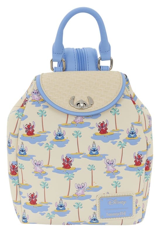 Lilo & Stitch by Loungefly mikro-ryggsäck med Stitch, Angel & Leroy