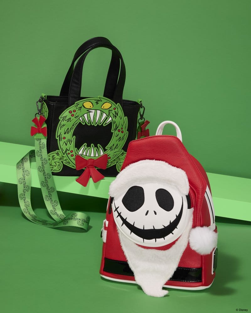 Nightmare before Christmas by Loungefly Mini Backpack Jack Skellington Sandy Claws