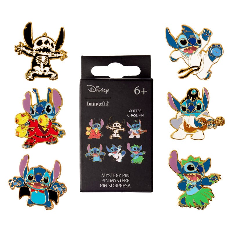 Disney by Loungefly Emaljpinnar Blind Box Web Stitch Assortment (12) Loungefly