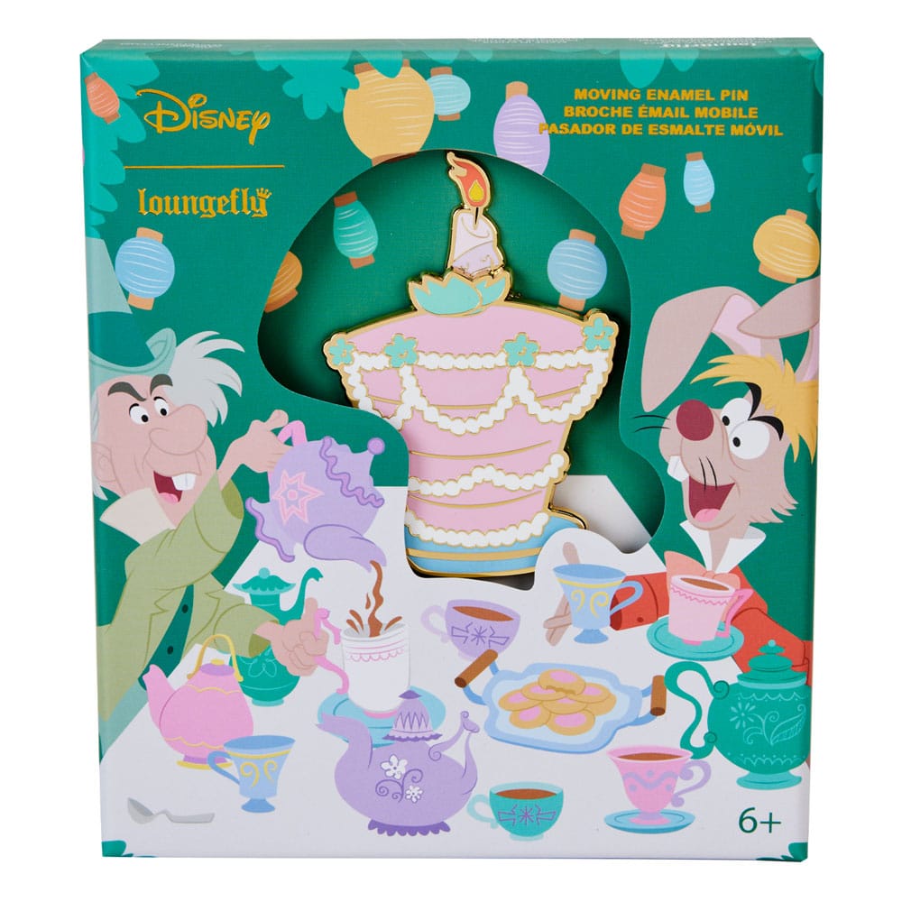 Disney by Loungefly Emaljpins Unbirthday Cake 3" Loungefly
