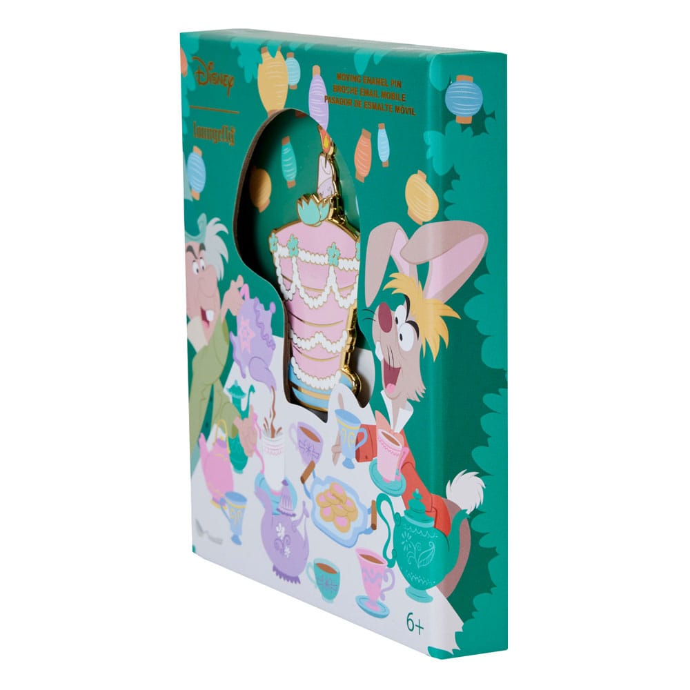 Disney by Loungefly Emaljpins Unbirthday Cake 3" Loungefly