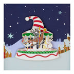 Nightmare Before Christmas av Loungefly Enamel 3" Pins Christmas Town Carousel 3" Begränsad upplaga 8 cm Loungefly