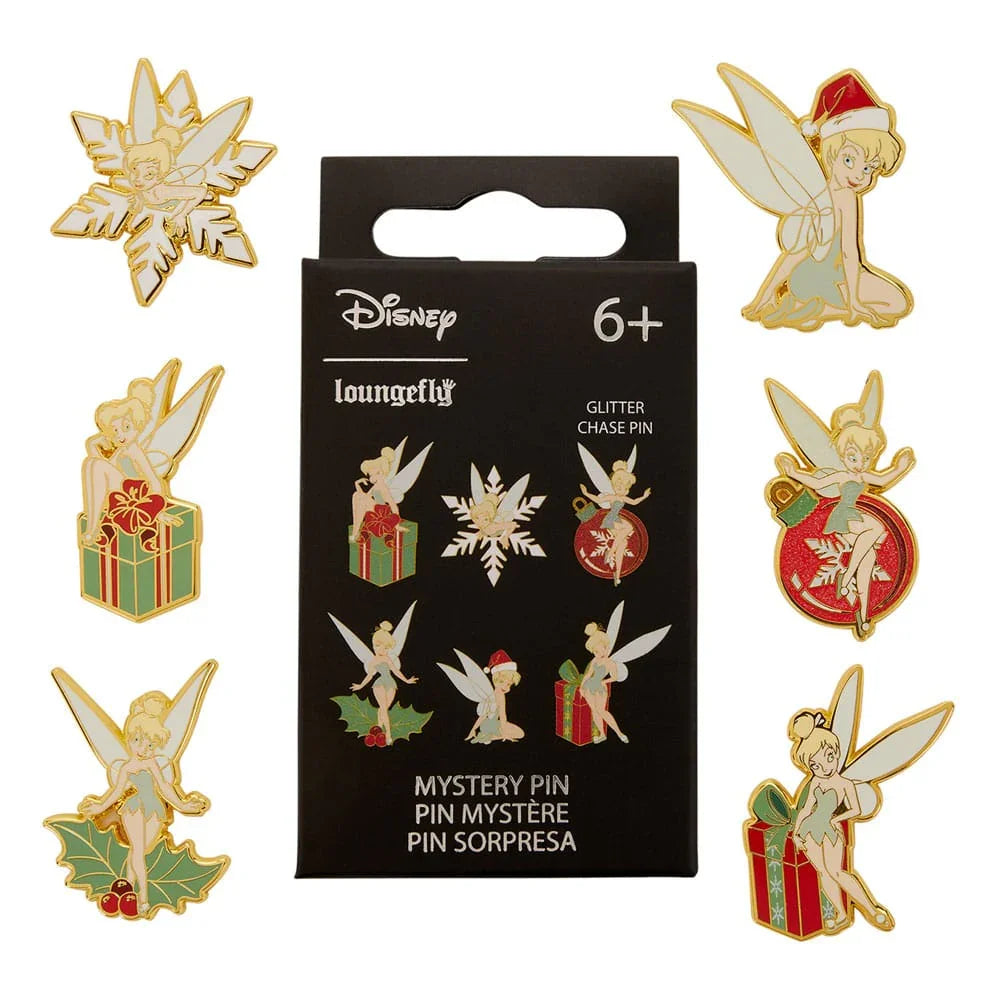 Disney by Loungefly Enamel Pins Blind Box Tinker Bell Holiday Assortment (12) Loungefly
