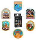 Disney Pixar Enamel Pins NATIONAL PARK STICKER MYPIN Blind Display (12)