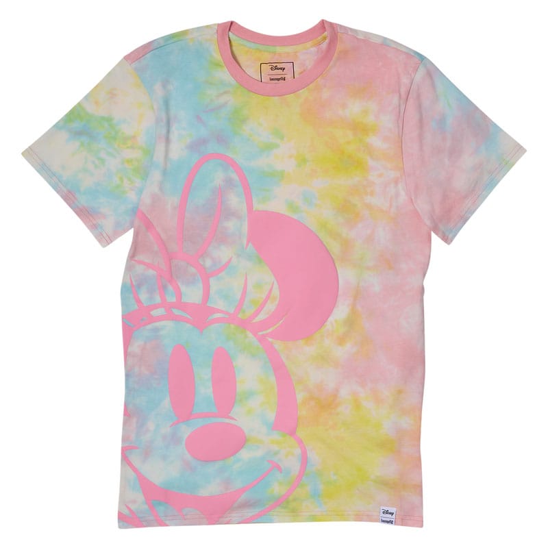 Disney by Loungefly Tee T-Shirt Unisex Minnie Mouse Tie Die Loungefly