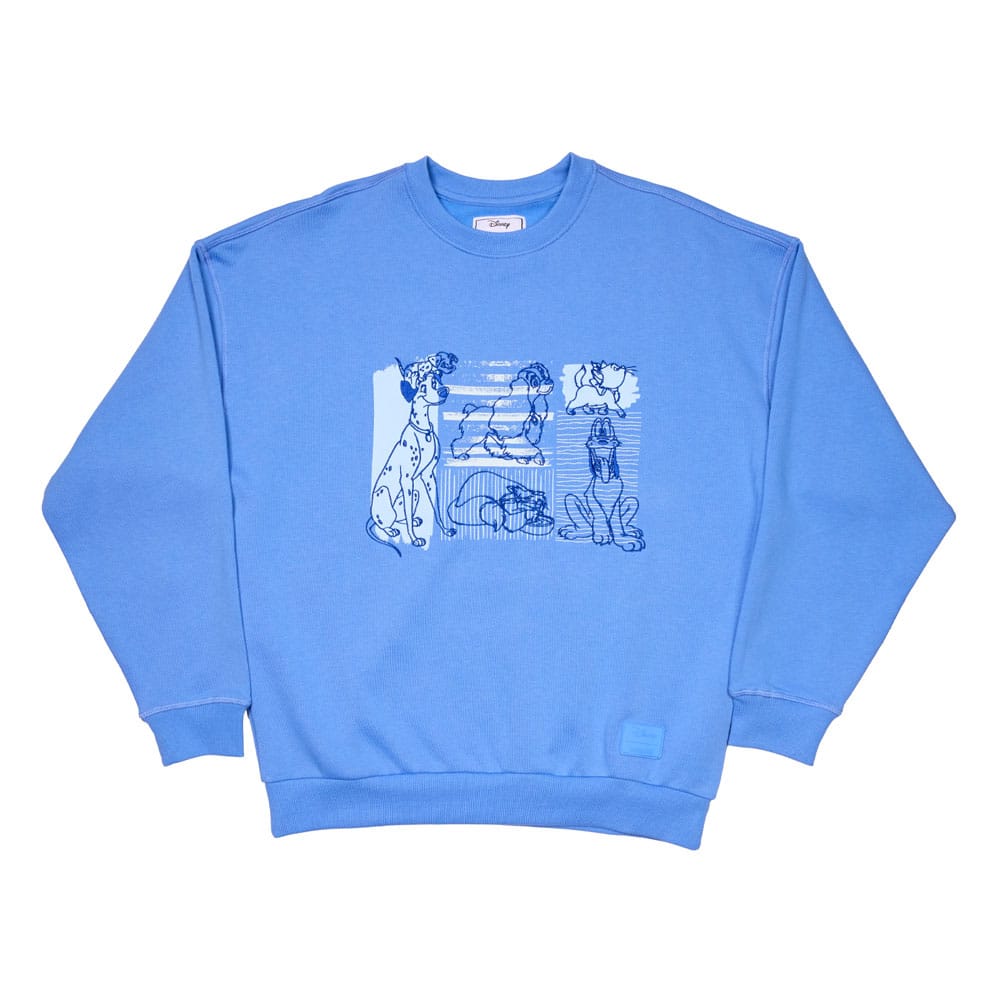 Disney by Loungefly Sweatshirt Unisex Dogs & Cats Oversized Crewneck Loungefly