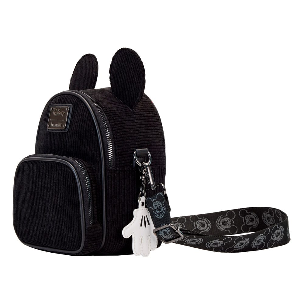 Disney by Loungefly Crossbody Mickey Mouse 100th Anniversary Corduroy Loungefly