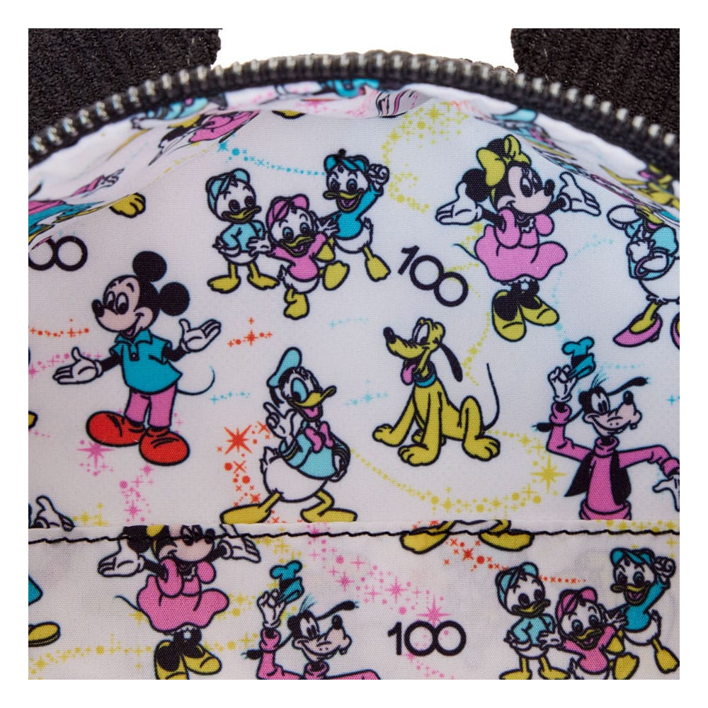 Disney by Loungefly Crossbody Mickey Mouse 100th Anniversary Corduroy Loungefly