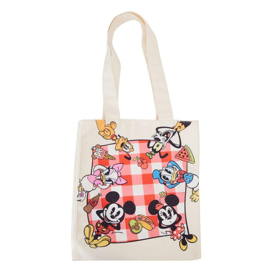 Disney by Loungefly Canvas Tygkasse Mickey and friends Picnic