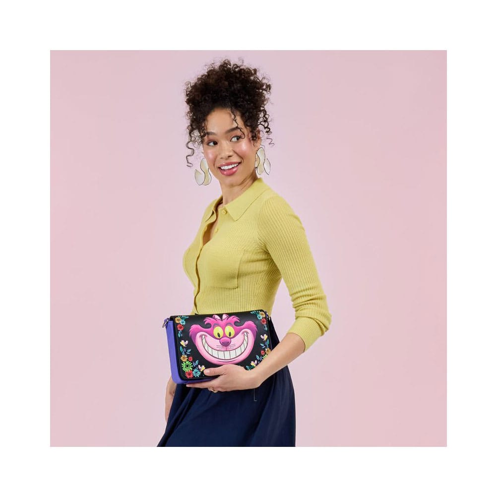 Disney by Loungefly Crossbody Alice in Wonderland Cheshire Cat Loungefly
