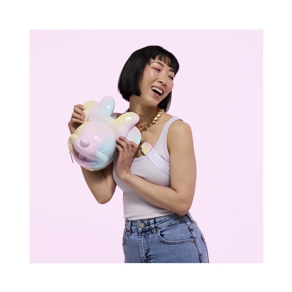 Disney by Loungefly Crossbody Bag Minnie Mouse Tie Dye Molded Loungefly