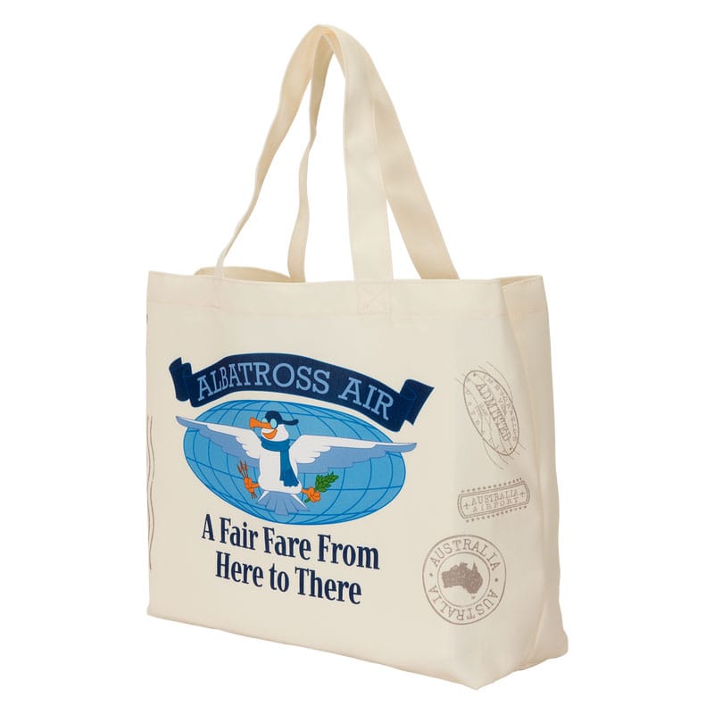 The Rescuers by Loungefly Canvas Tote Bag Down Under Oversize Loungefly