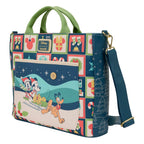 Disney by Loungefly Canvas Tote Bag Mickey och Minnie Holiday Loungefly