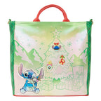 Disney by Loungefly Canvas Tote Lilo&Stitch Holiday Loungefly