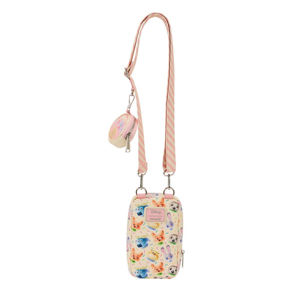 Disney by Loungefly Crossbody med Myntväska Zootopia 2 Mobiltelefon Loungefly